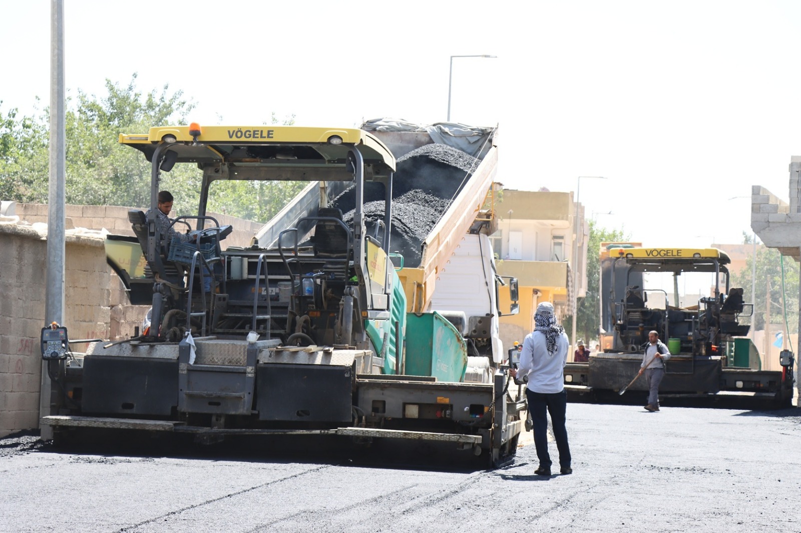 Suruç Tilal caddesi sıcak asfalta kavuştu