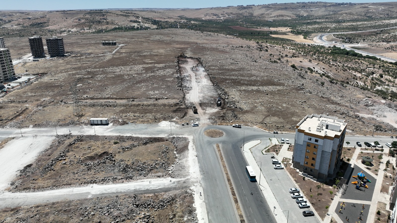 Seyrantepe’ye yeni yol kazandırılıyor