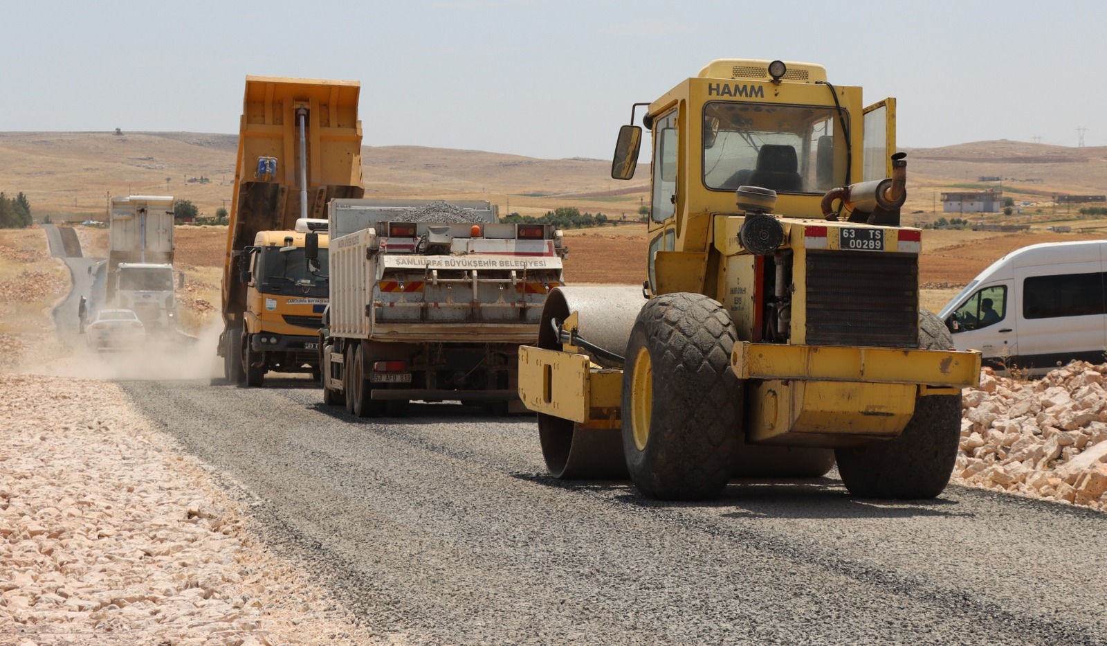 Siverek kırsalında ulaşım rahatlıyor