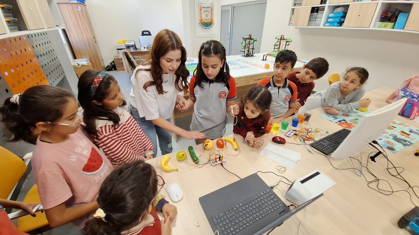 Urfa’da çocuklar teknolojiyle buluşuyor