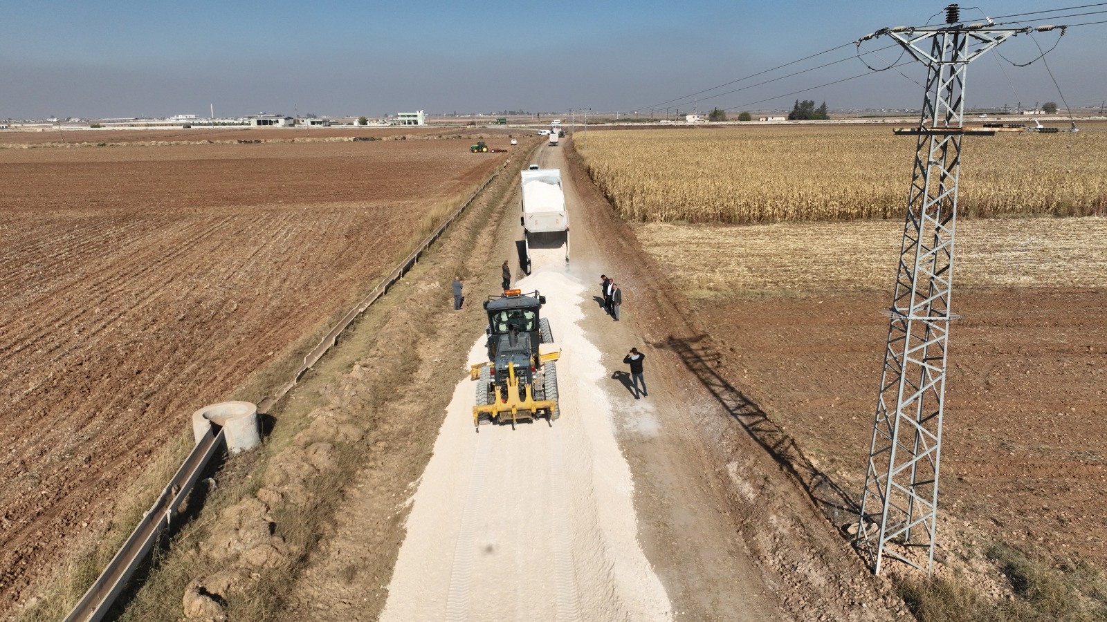 Urfa’da kırsal yollar yenileniyor