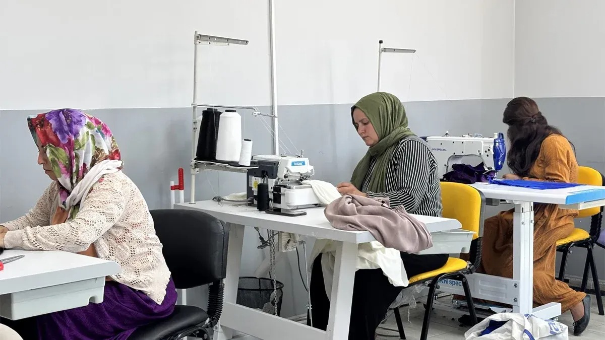 Meslekten eğitime Eyyübiye’de kadınlara çok yönlü destek