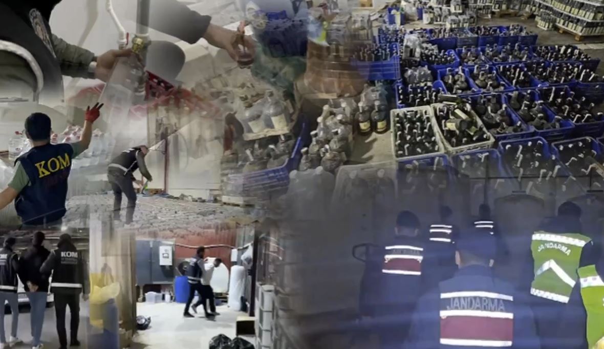 Türkiye Genelinde Sahte Alkole Büyük Darbe