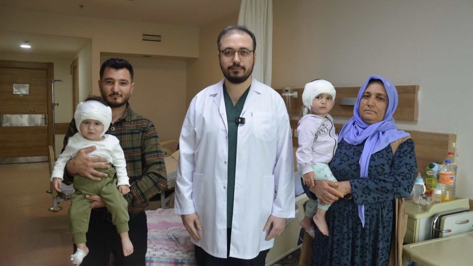 Şanlıurfa’da iki çocuk mucize yaşadı!