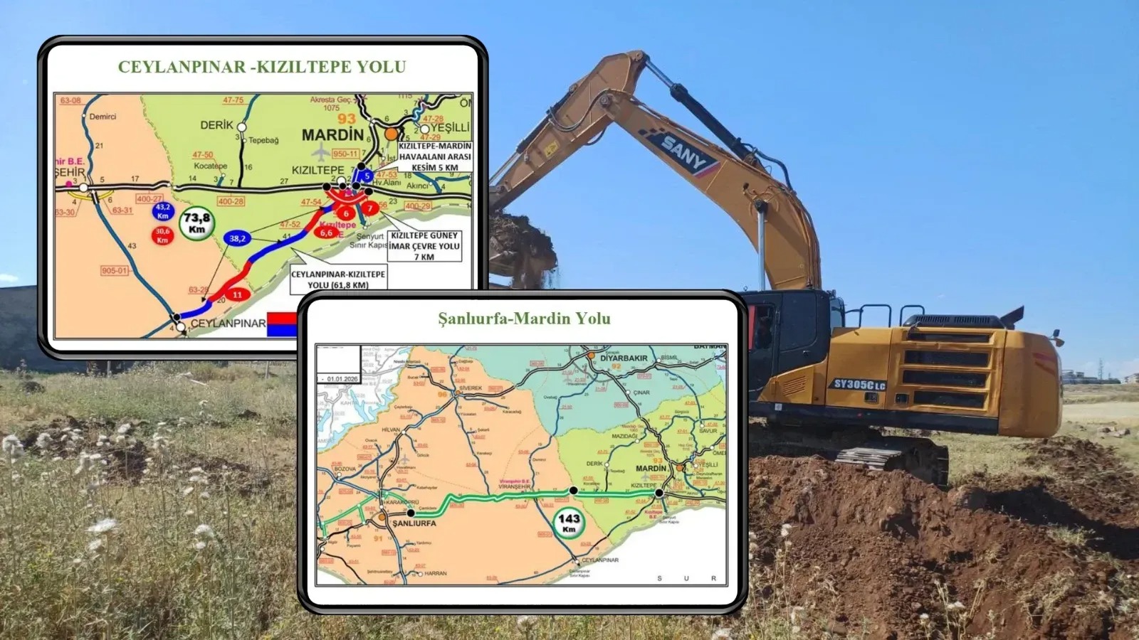 Vekil Yazmacı'dan Urfa ve ilçelerindeki yol çalışmaları ile ilgili kritik açıklama!