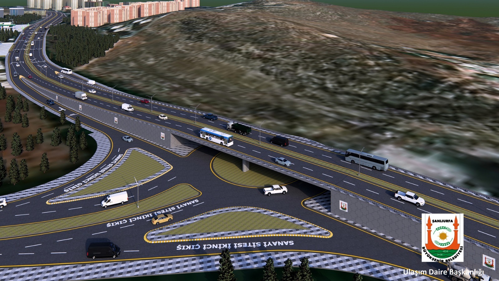 BAŞKAN GÜLPINAR’DAN ULAŞIMDA DEVRİM: EVREN SANAYİ SİTESİNDE İKİ ADET KATLI KÖPRÜLÜ KAVŞAK İNŞAATI BAŞLADI