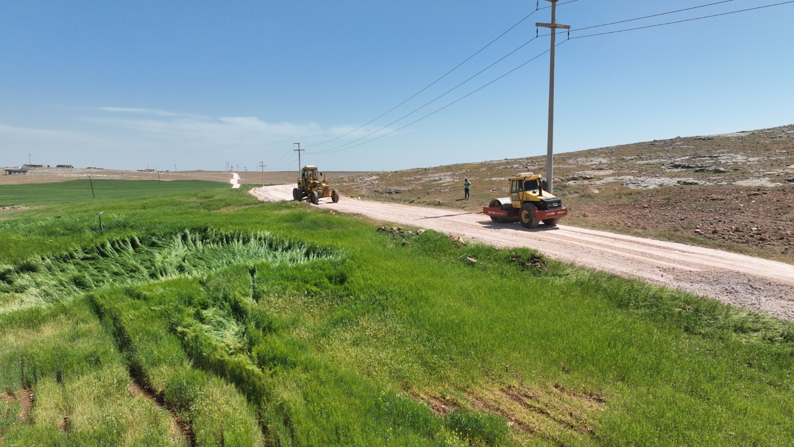 Ceylanpınar kırsalında ulaşım rahatlıyor
