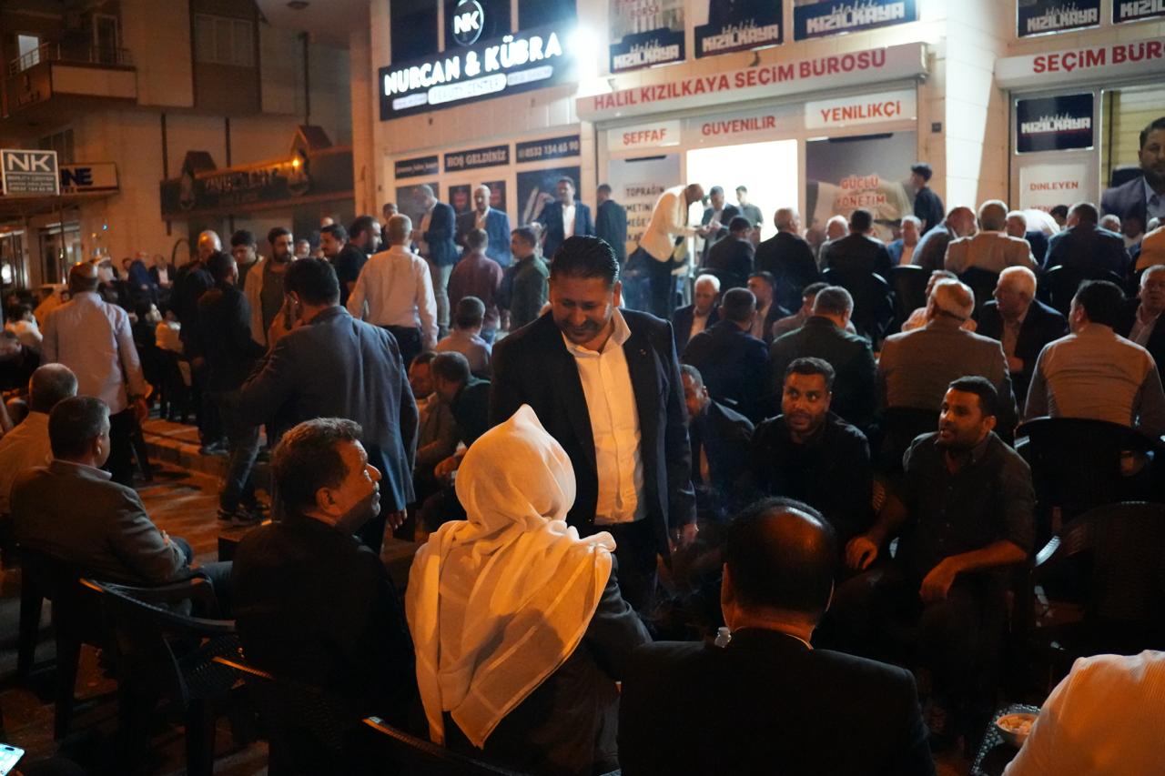 Şanlıurfa’da Halil Kızılkaya’ya destek çığ gibi büyüyor