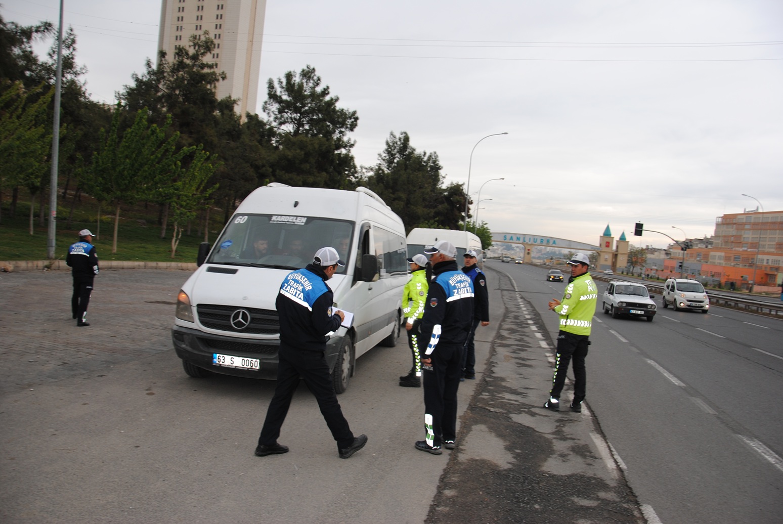 Urfa’da personel servis araçlarına sıkı denetim