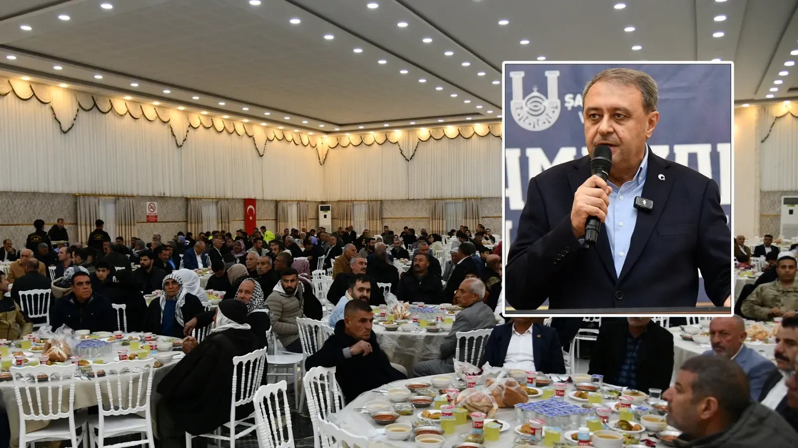 Şanlıurfa Valisi Şıldak, Viranşehirlilerle iftarda buluştu!
