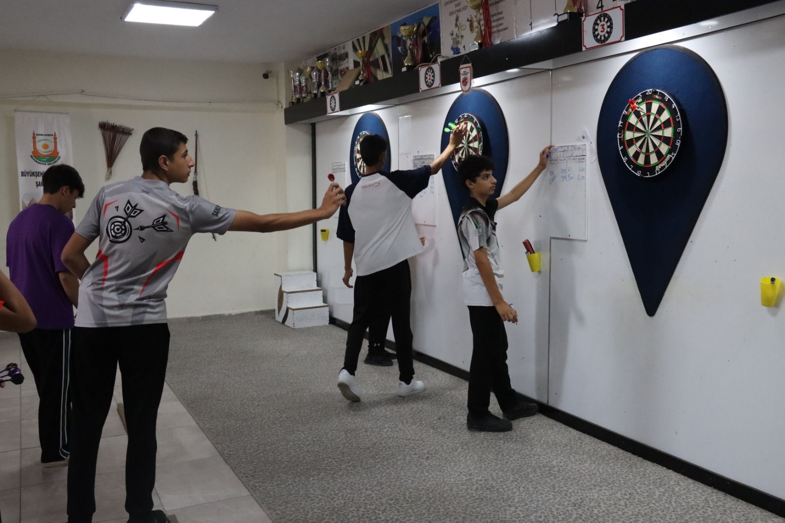 ZAFER BAYRAMI DART TURNUVASI’NDA ÖDÜLLER SAHİPLERİNİ BULDU