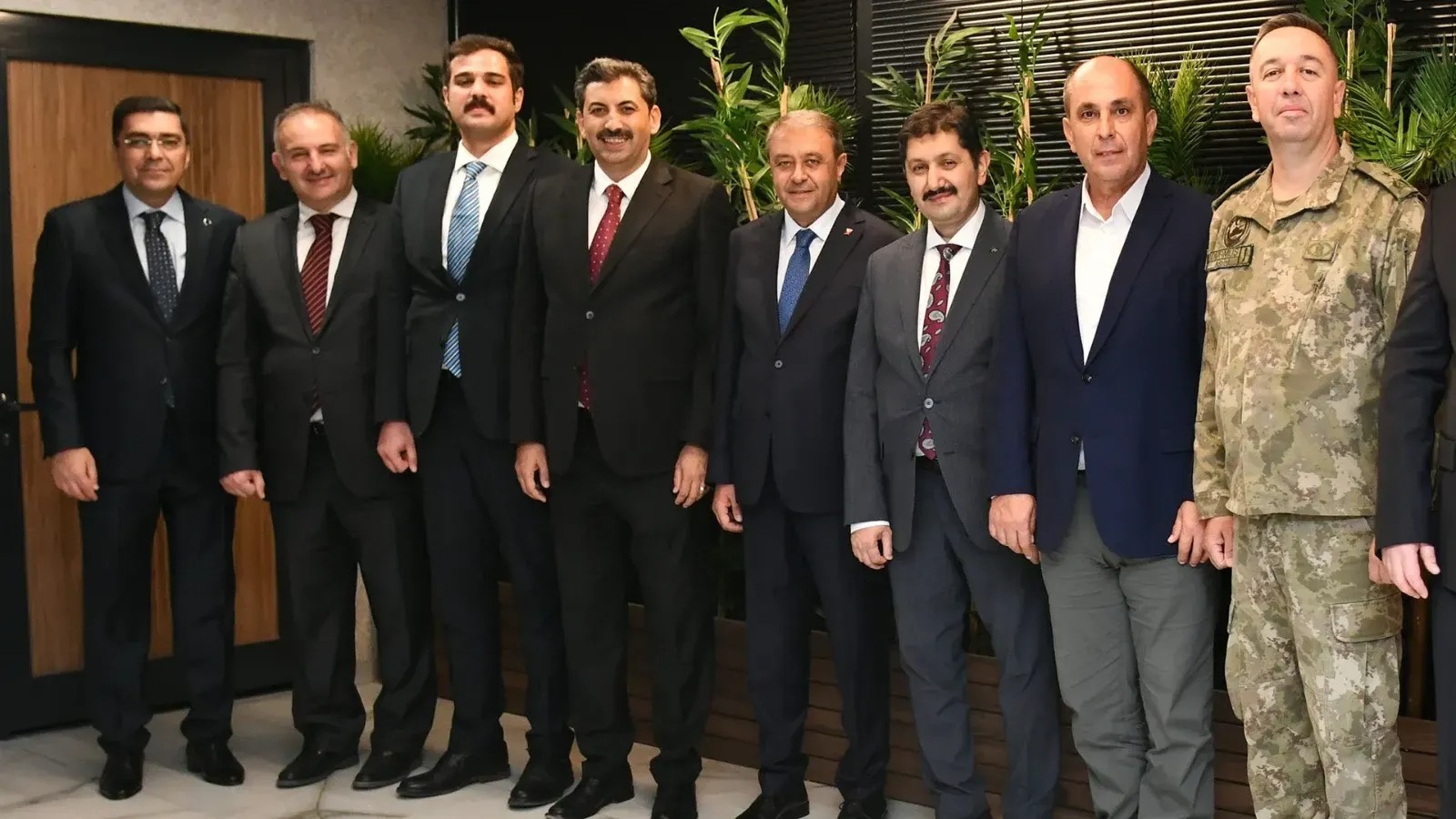 Şanlıurfa’dan ayrılan Çakmak ve Yakar için veda yemeği