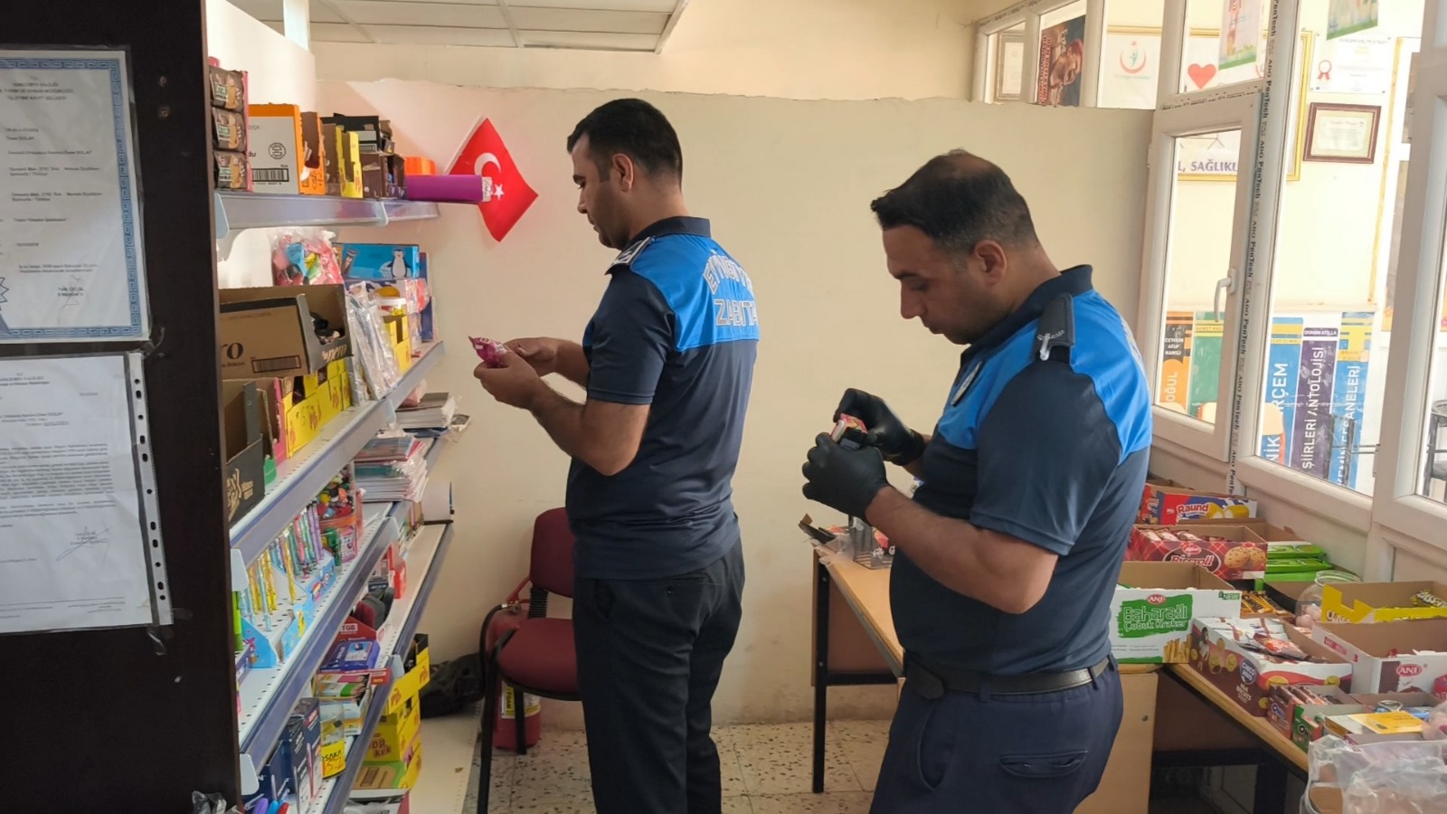 Eyyübiye’de okul kantinlerine sıkı denetim