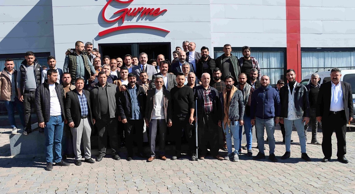 Esnaftan Başkan Baydilli ve Başkan Beyazgül'e tam destek