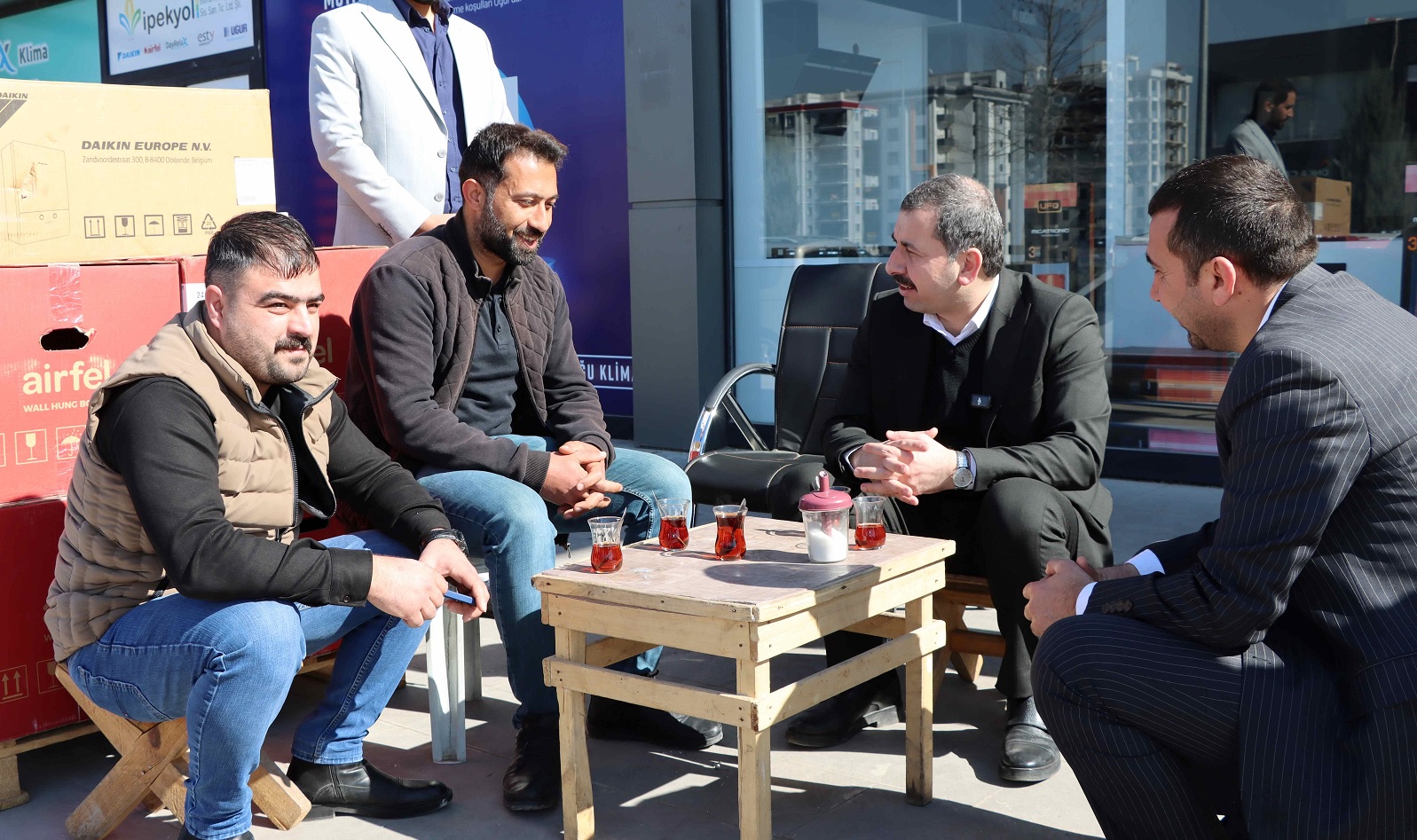 Başkan Baydilli vatandaşlarla buluştu