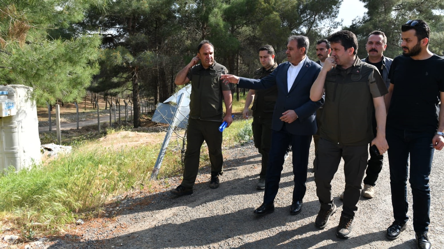 Vali Şıldak Atatürk ormanını ziyaret etti