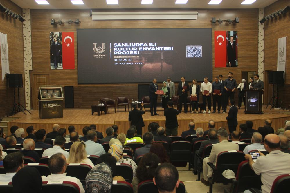 Tarih kenti Şanlıurfa'da Kültür Envanteri Projesi tamamlandı
