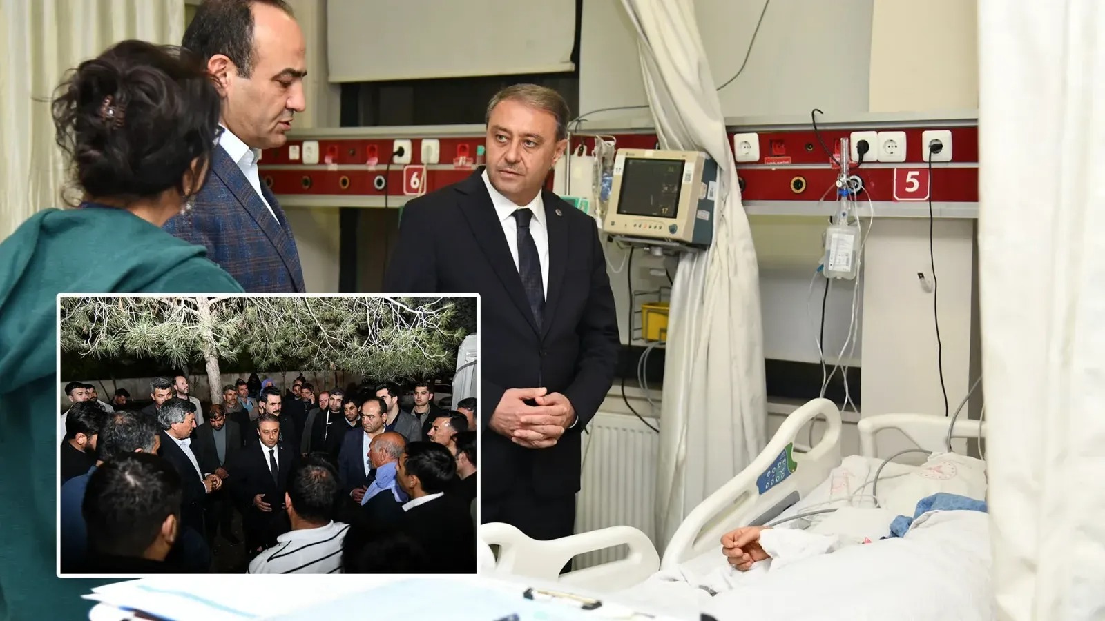 Şanlıurfa Valisi Şıldak yaralıları ziyaret etti: Süreci yakından takip ediyoruz