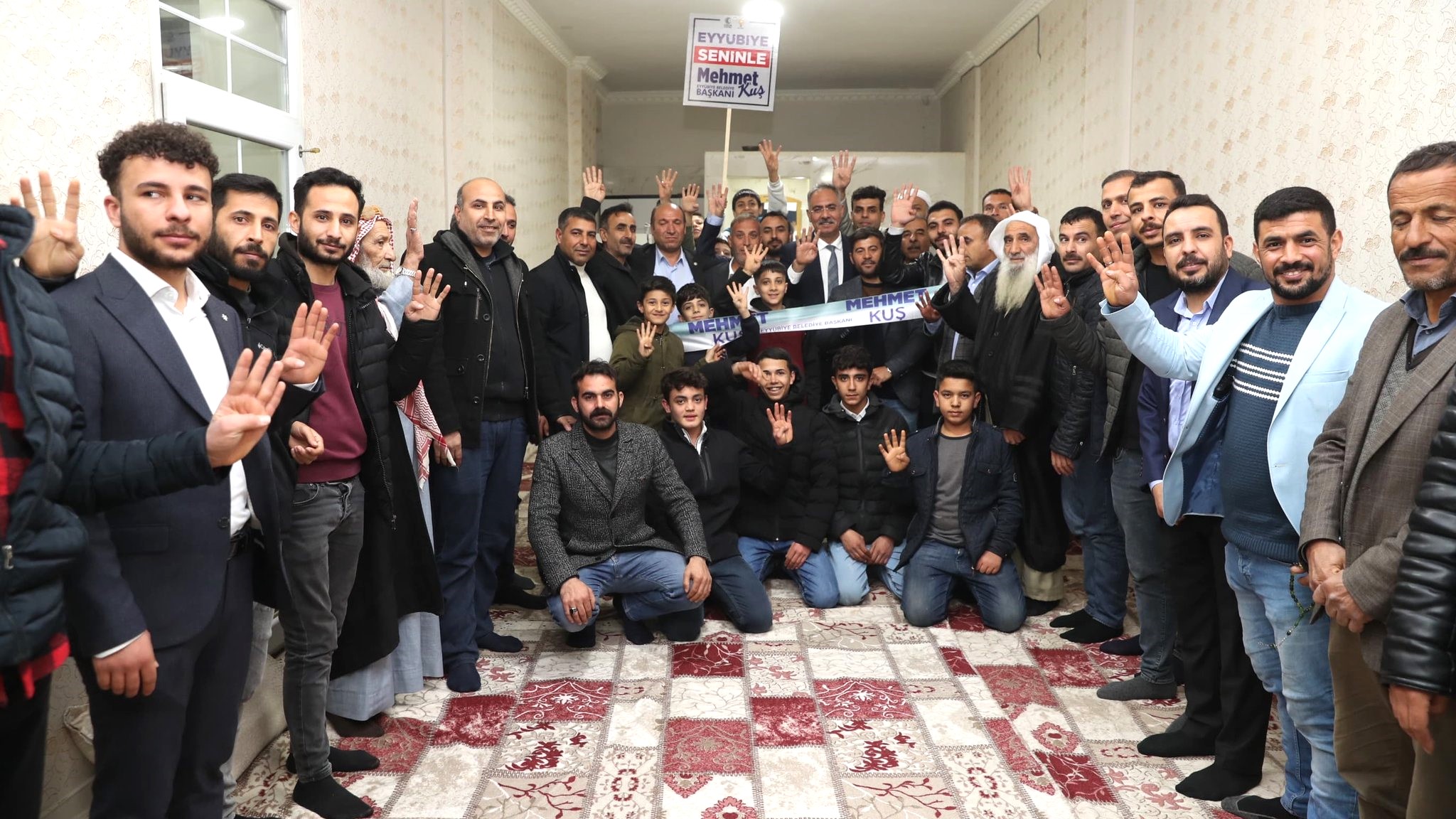 Başkan Kuş sahura kadar halkla birlikte