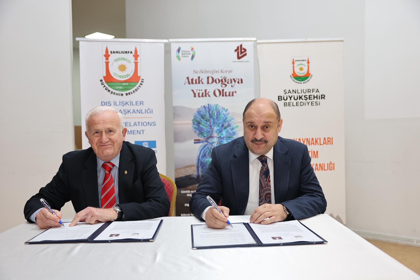 ŞANLIURFA BÜYÜKŞEHİR BELEDİYESİ VE TBV BÖBREK SAĞLIĞI İÇİN PROTOKOL İMZALADI