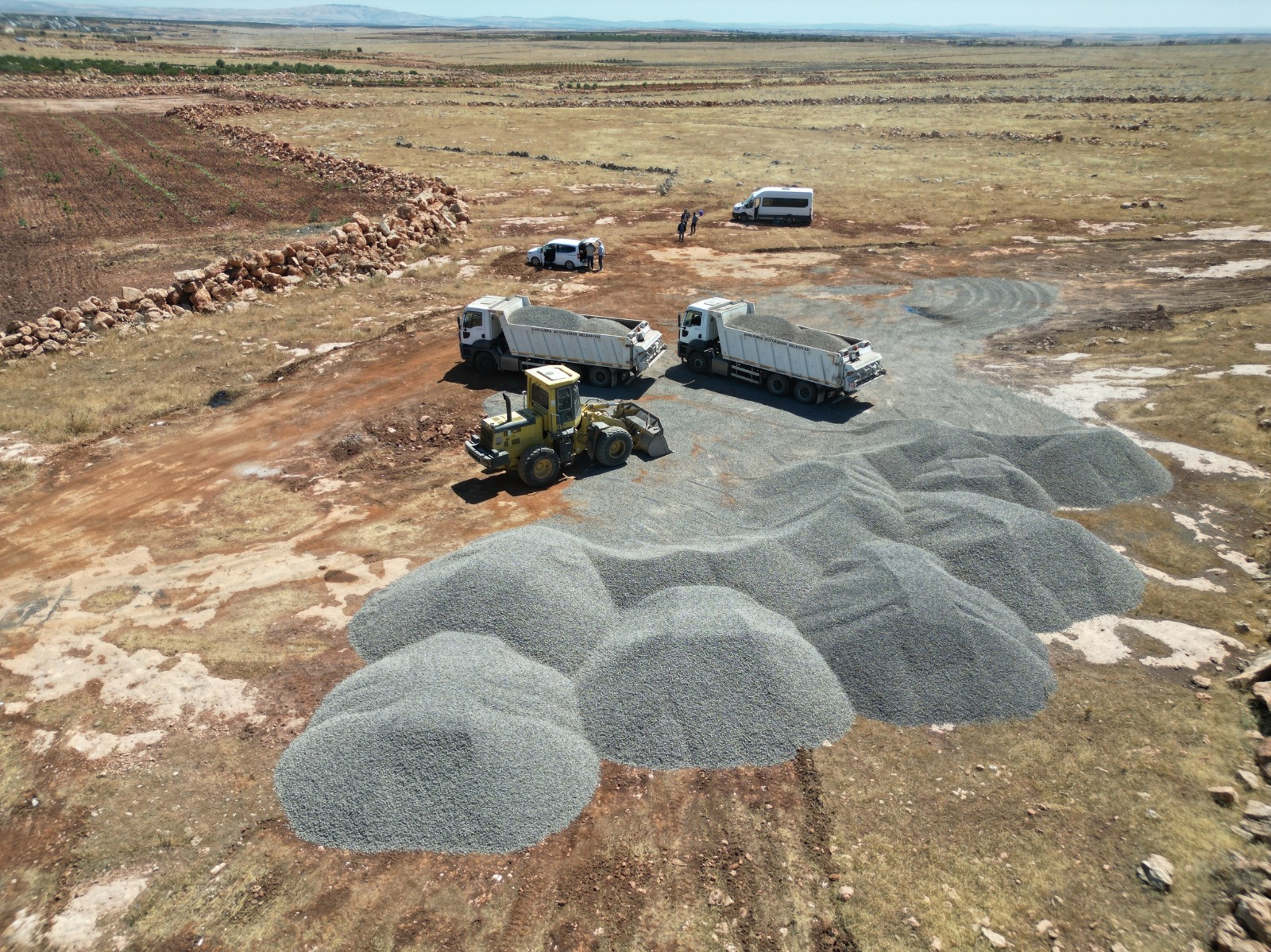 Halfeti kırsalına konforlu yollar geliyor