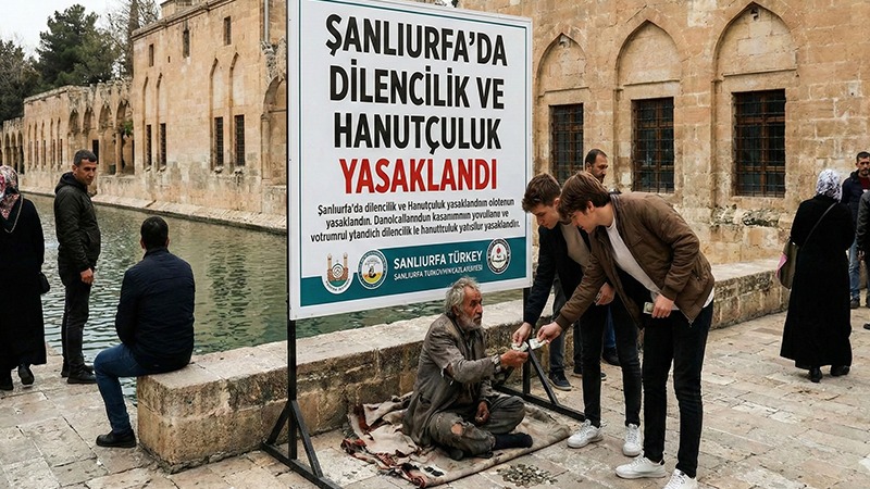 Şanlıurfa’da Dilencilik Ve Hanutçuluk Yasaklandı!