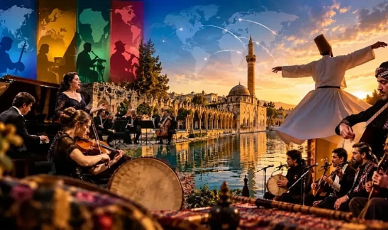 Dört Kıtanın Müziği Şanlıurfa'da Buluşuyor
