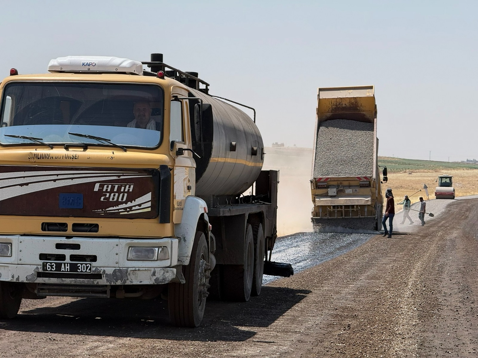 EYYÜBİYE KIRSALINDA YOL KALİTESİ ARTIYOR