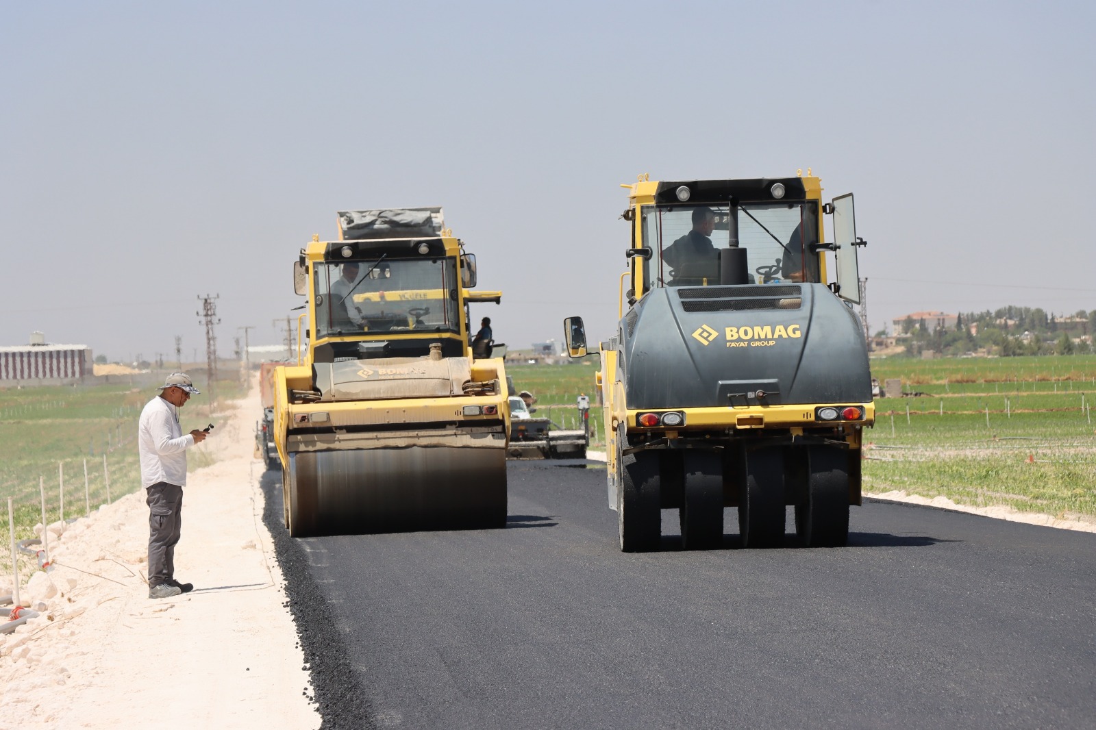 Ceylanpınar’da yollar konforlu hale geliyor