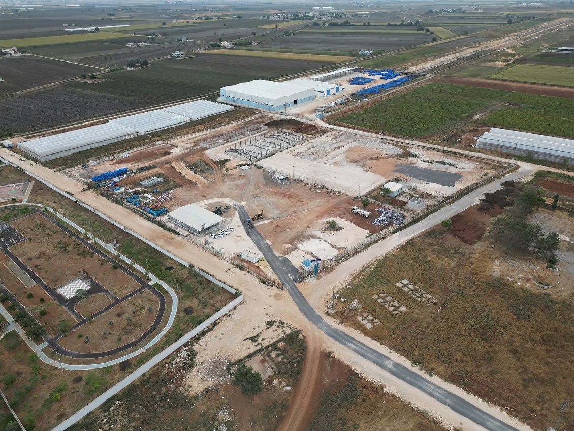 Eyyübiye’de üretim başladı