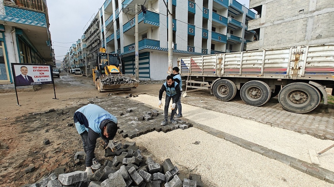 Eyyübiye'de çalışmalar sürüyor
