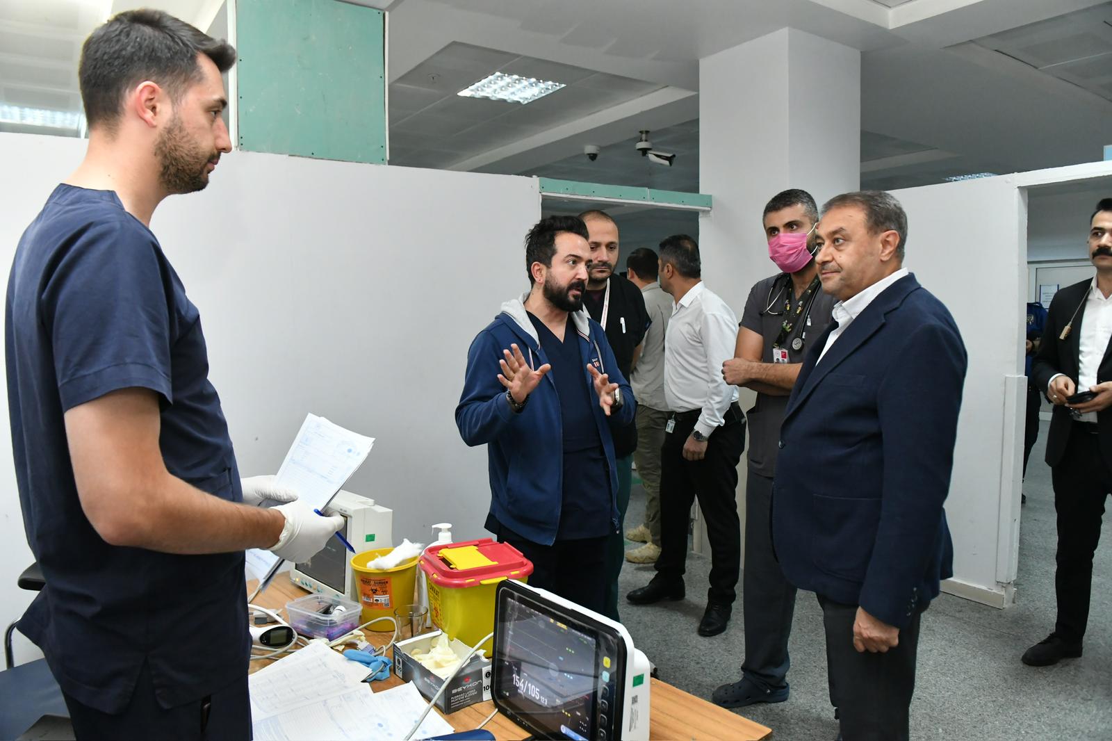 Vali Şıldak hafta sonu denetimlerini sürdürdü