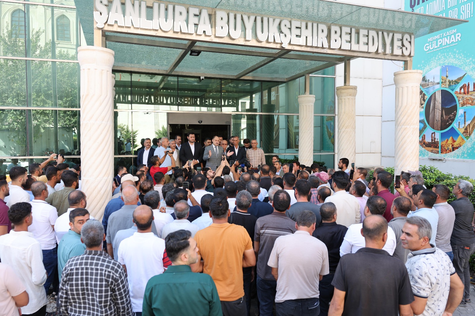 Urfa’da geçici işçilerin hayali gerçek oldu