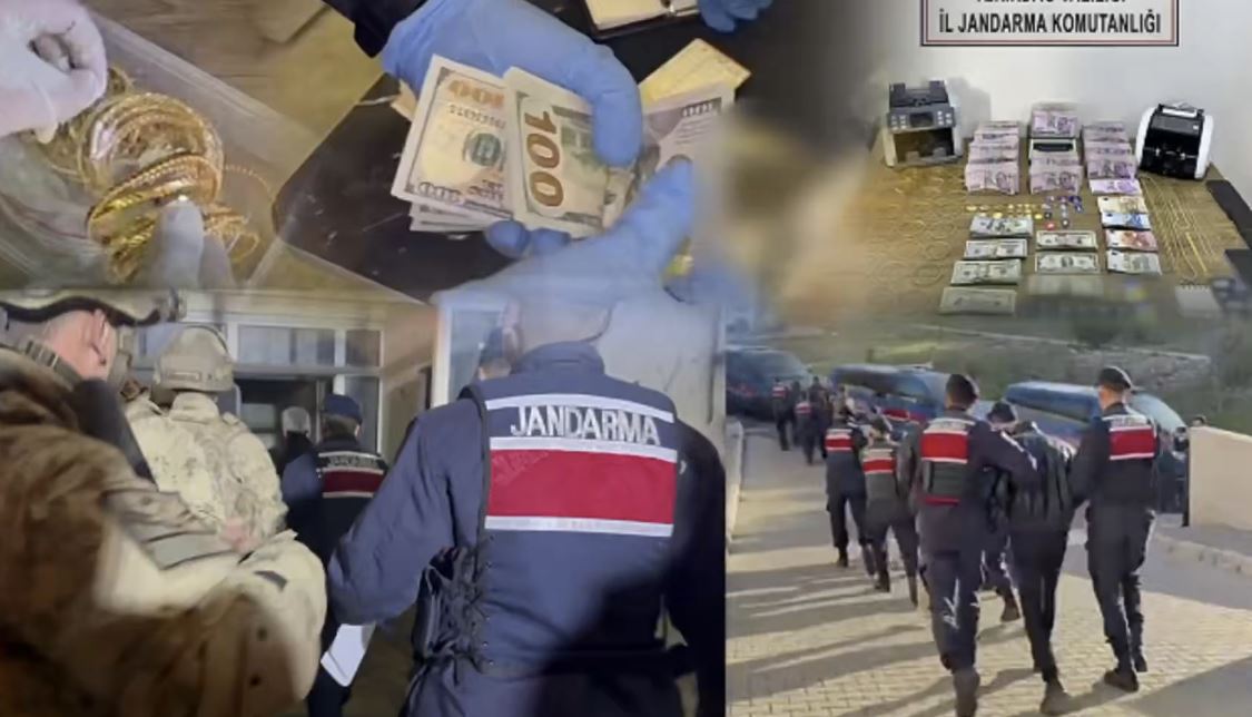 Şanlıurfa dahil 7 ilde Organize Suç Örgütlerine büyük darbe