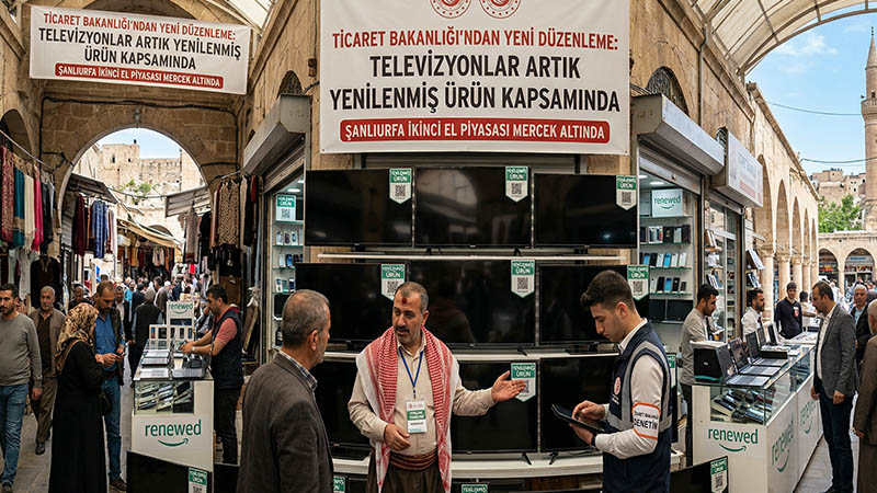 Şanlıurfa’da yenilenmiş elektronikte yeni dönem!