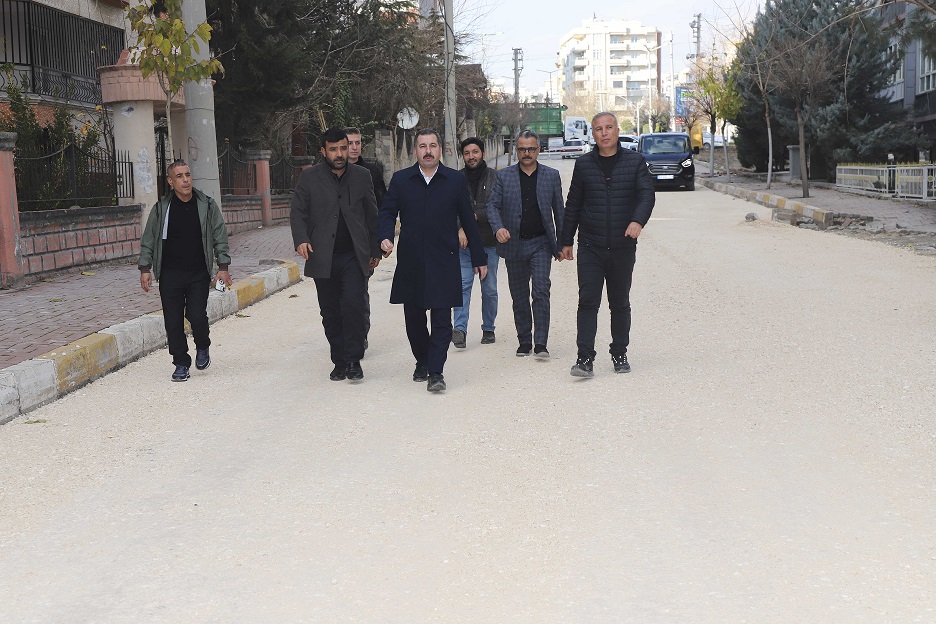 Başkan Baydilli çalışmaları inceledi