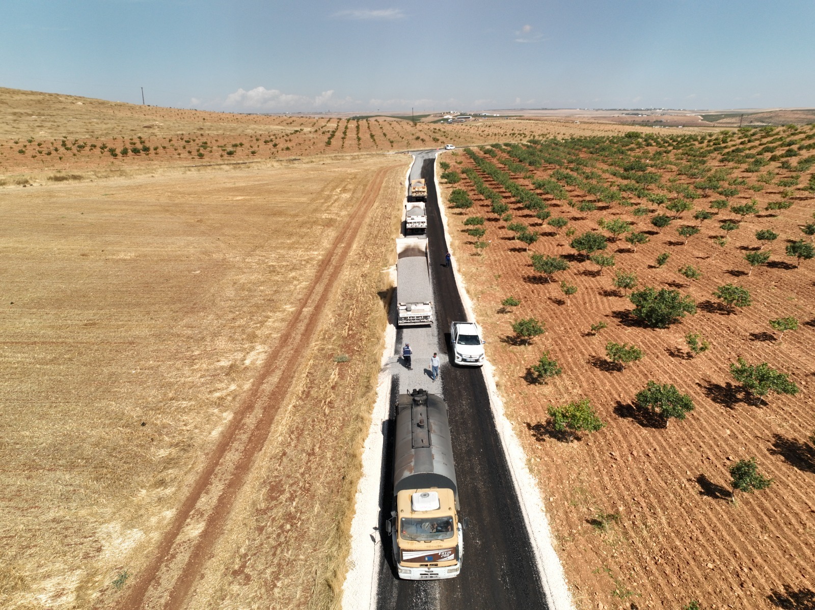 Şanlıurfa Büyükşehir’den Kırsalda Yol Çalışması