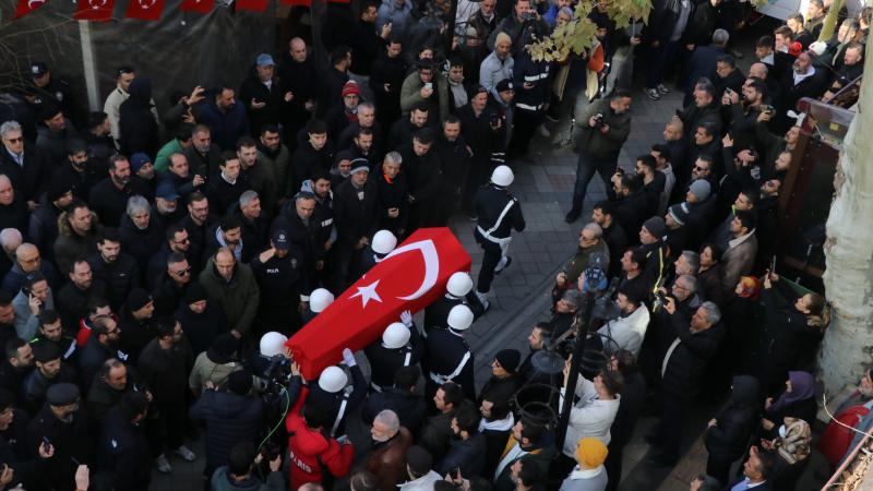 Kahraman Şehitlerimiz son yolculuğuna uğurlandı