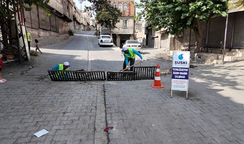 ŞUSKİ'den Kış Öncesi Altyapı Seferberliği: Mazgallar Temizleniyor