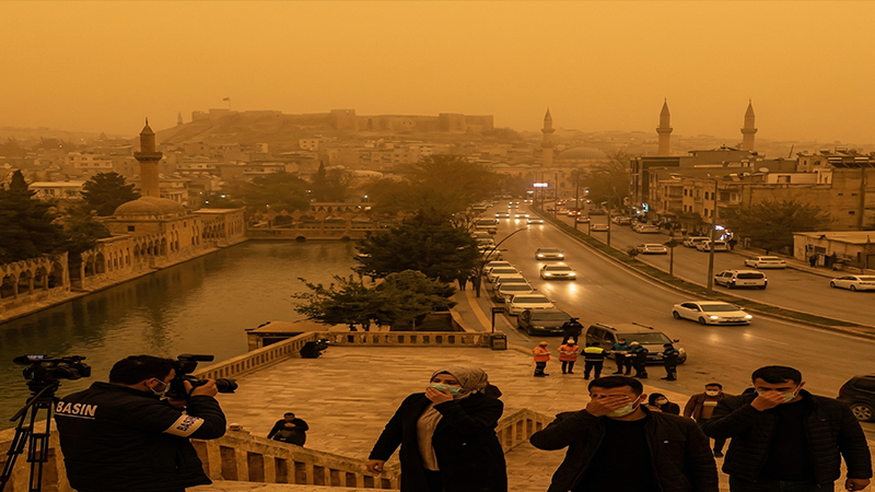 Şanlıurfa'da Toz Taşınımı Uyarısı!