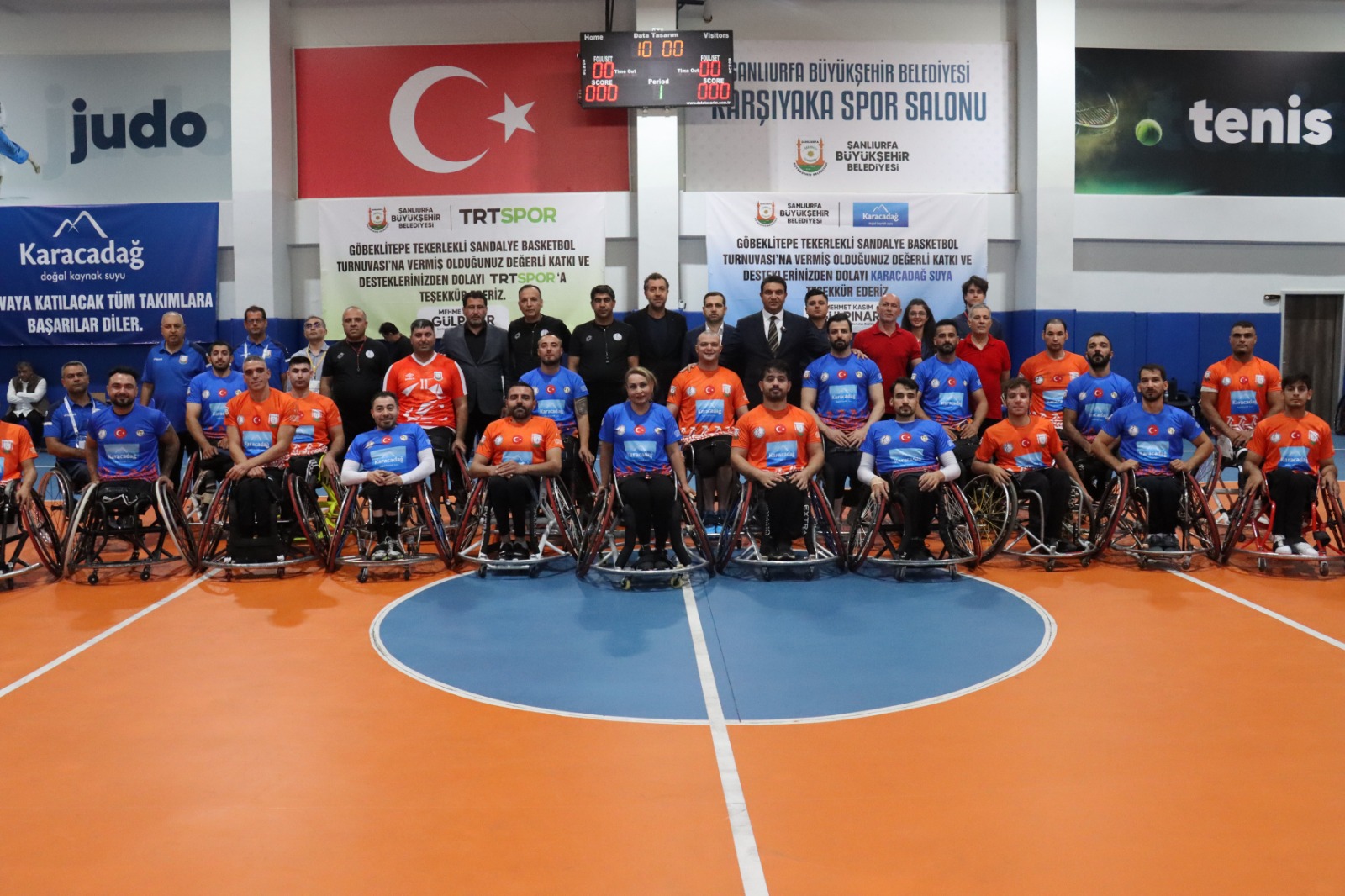Şanlıurfa Büyükşehir Belediyesi basketbol turnuvası'nı başlattı