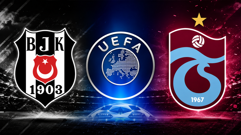 UEFA Kurası Tamamlandı! İşte Beşiktaş ve Trabzonspor’un Rakipleri