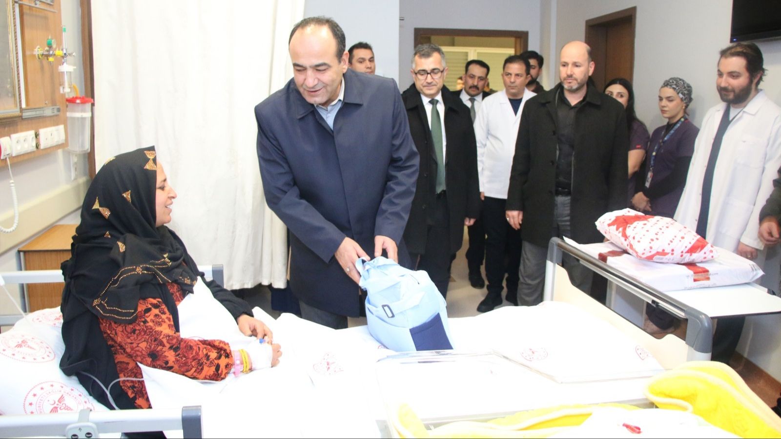 Urfa'da 2026'nın ilk bebeği dünyaya geldi!