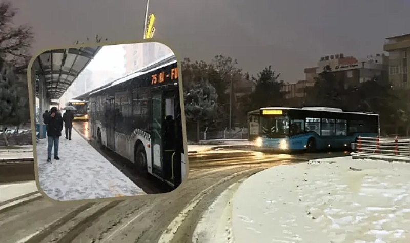 Urfa'da toplu taşıma araçları çalışıyor mu?