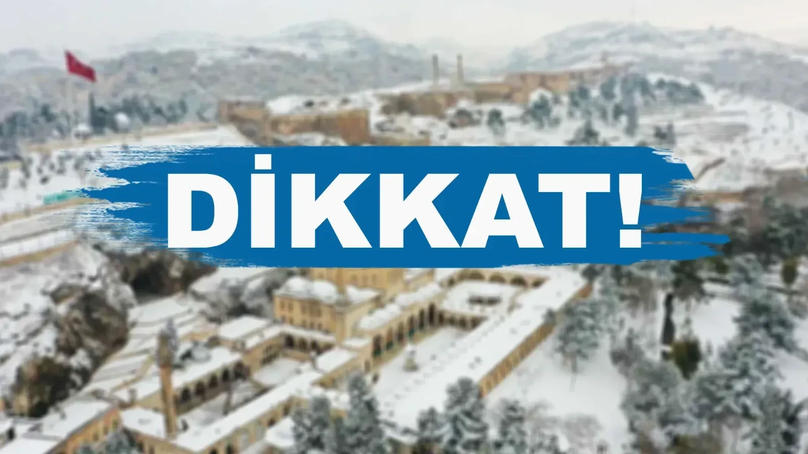 Urfalılar dikkat! Soğuk hava ile birlikte bir uyarı daha geldi!