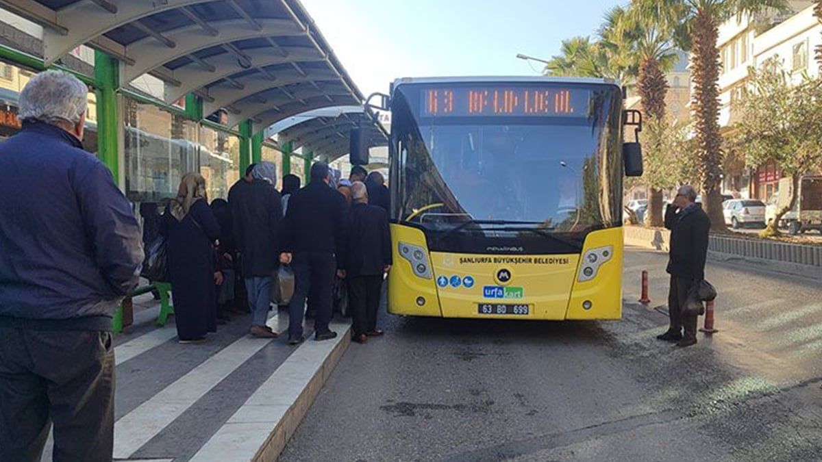 Şanlıurfa'da toplu taşımada klima sezonu başladı