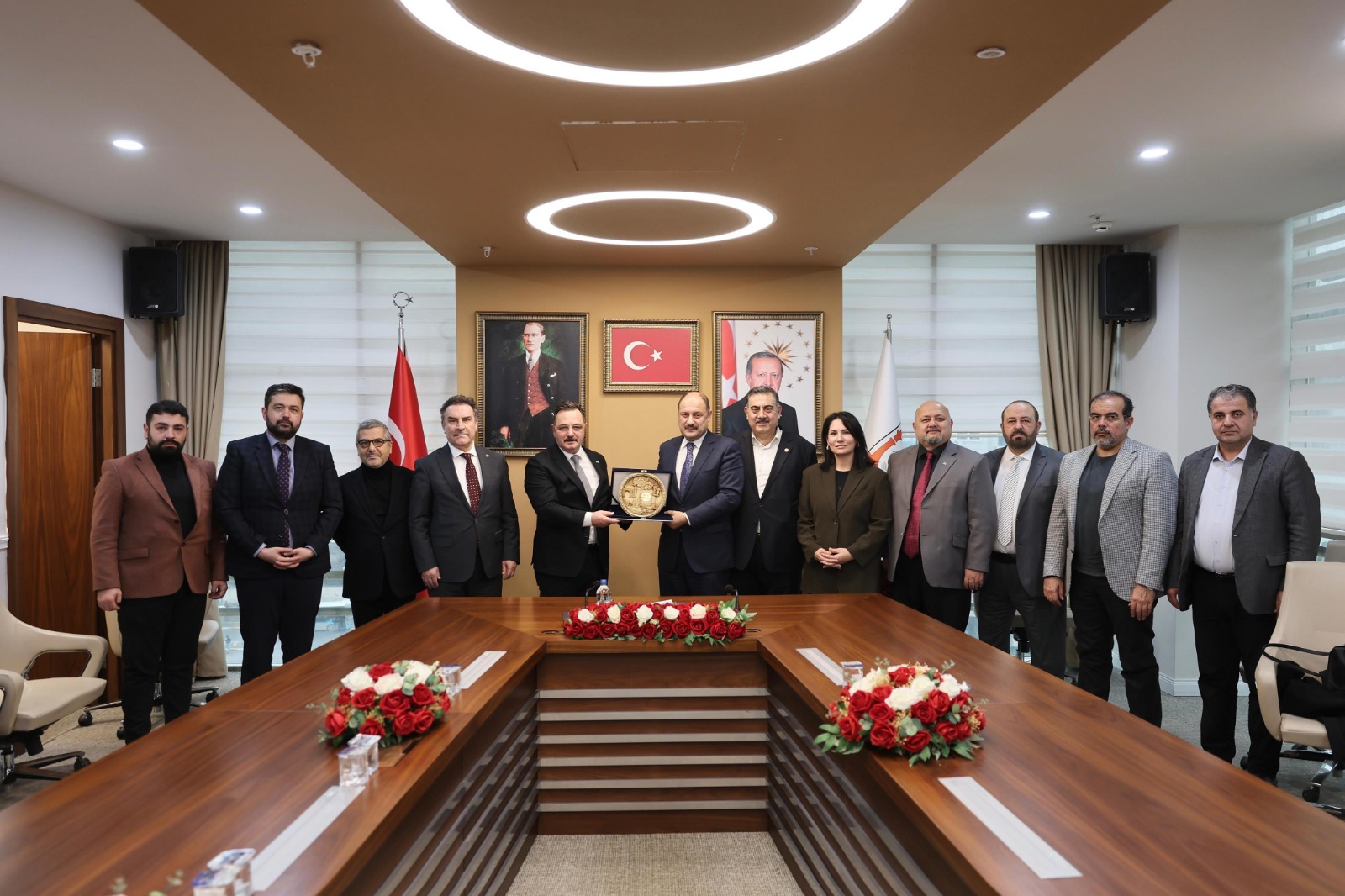 Başkan Gülpınar, Timbir Heyetini Ağırladı