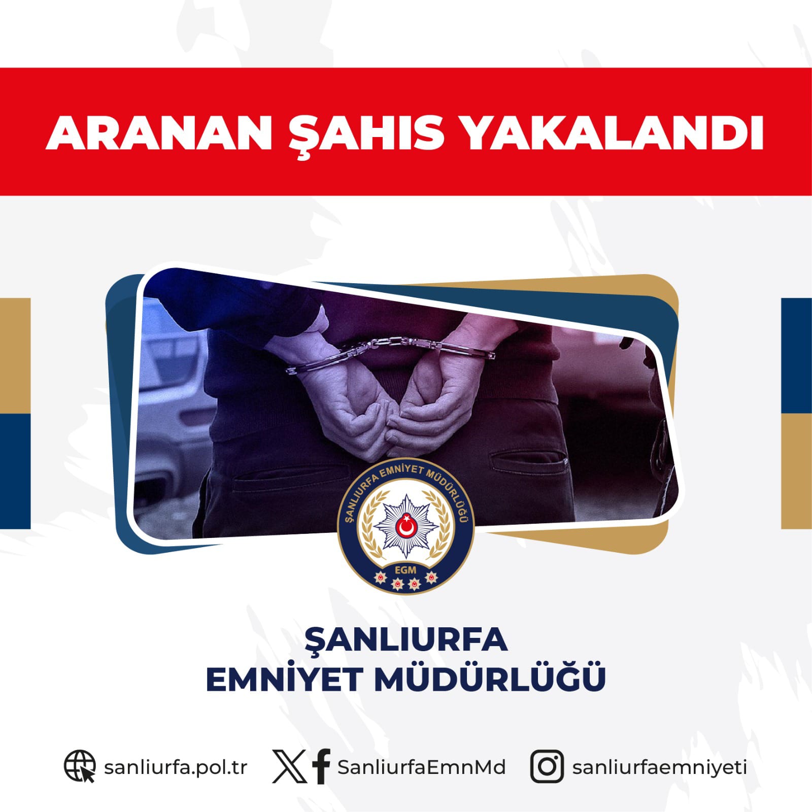 Şanlıurfa'da 19 Yıl Hapis Cezalı Dolandırıcı Yakalandı
