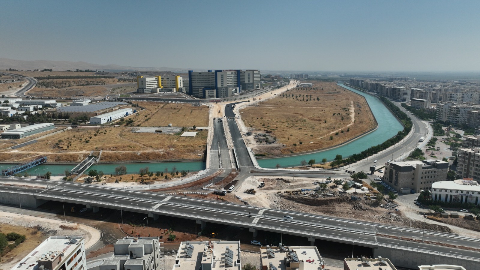 Şanlıurfa Şehir Hastanesi için ulaşım hazırlığı hızlandı