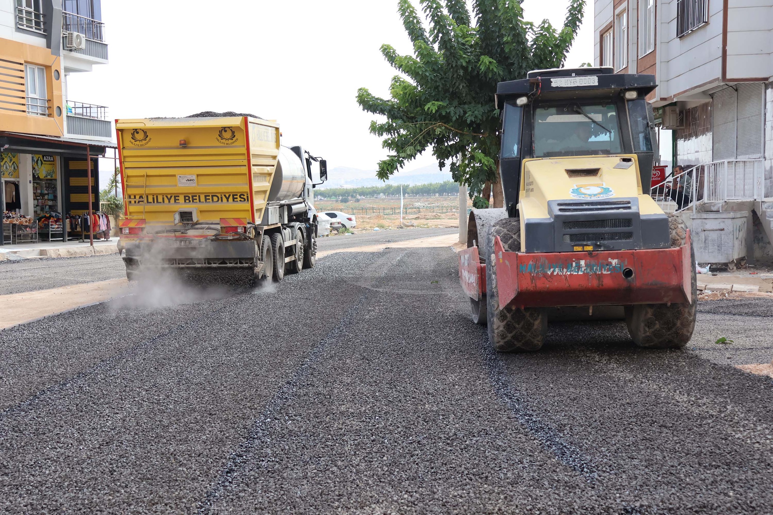 Haliliye’de yollar bir bir asfaltla buluşuyor